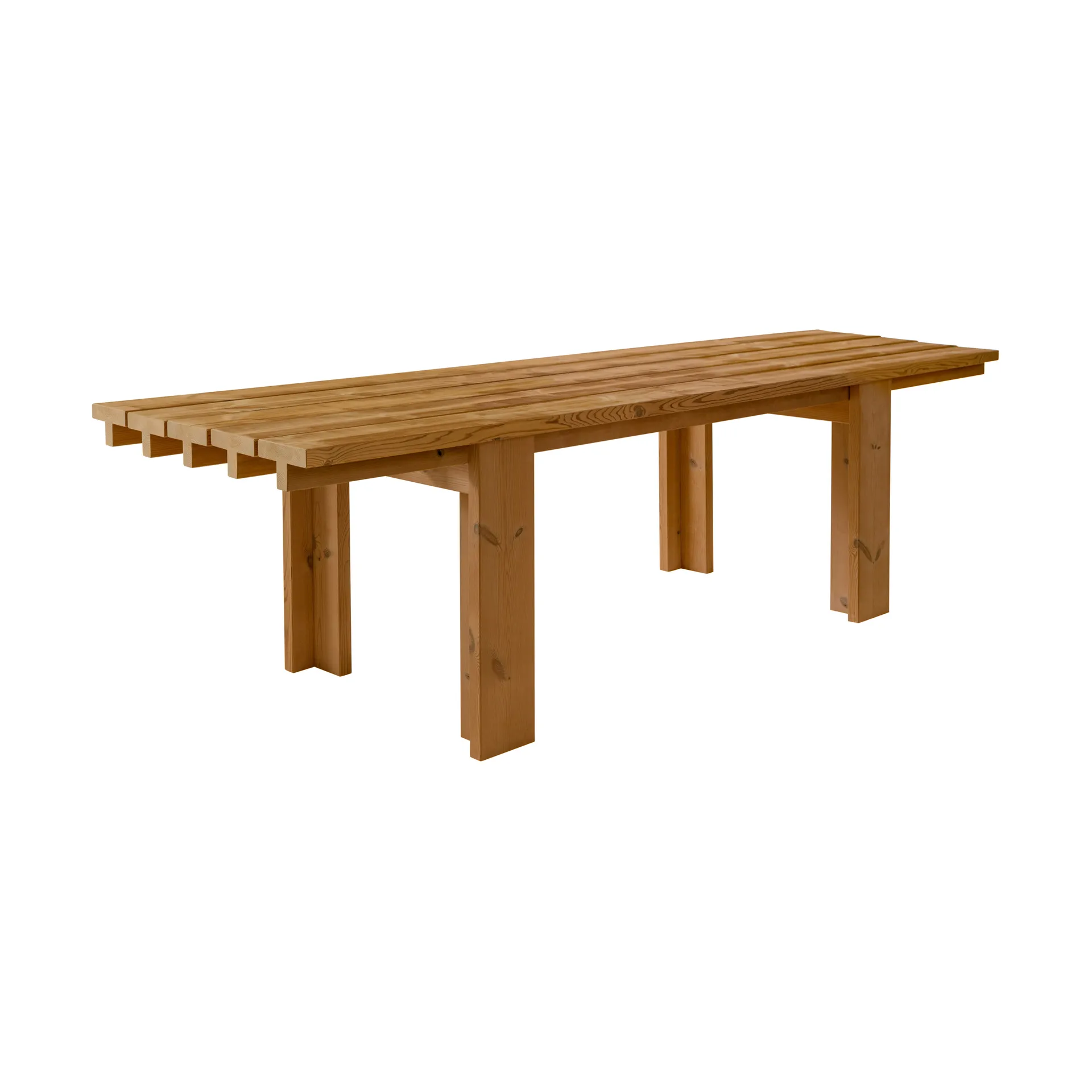 013 Osa Outdoor Table bord, Varmebehandlet furu, 270x94x78 cm Vaarnii
