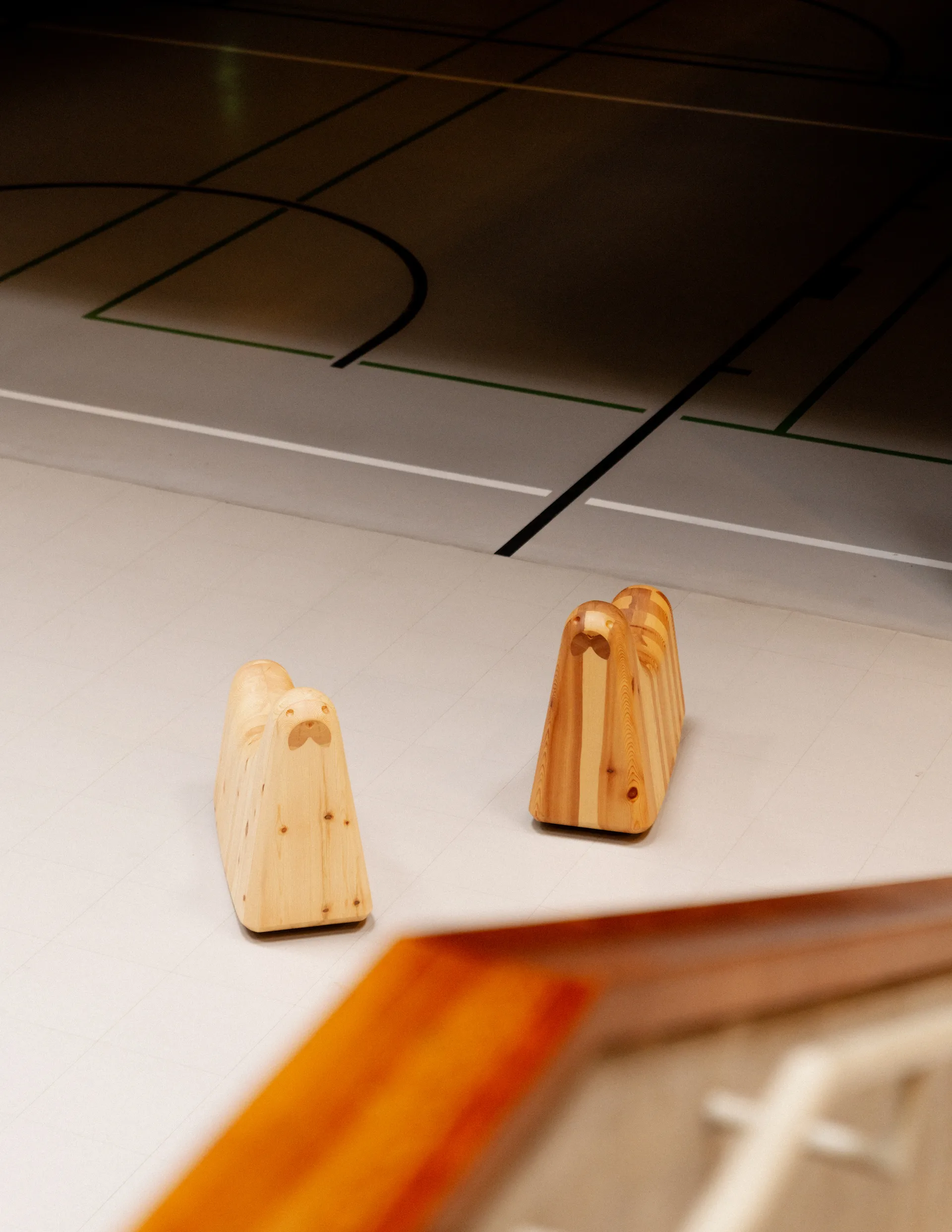 014 Norppa Rocking Toy gyngehest, Matt oljevokset furu Vaarnii