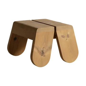 015 Peace Outdoor Foot Stool fotskammel - Varmebehandlet furu - Vaarnii