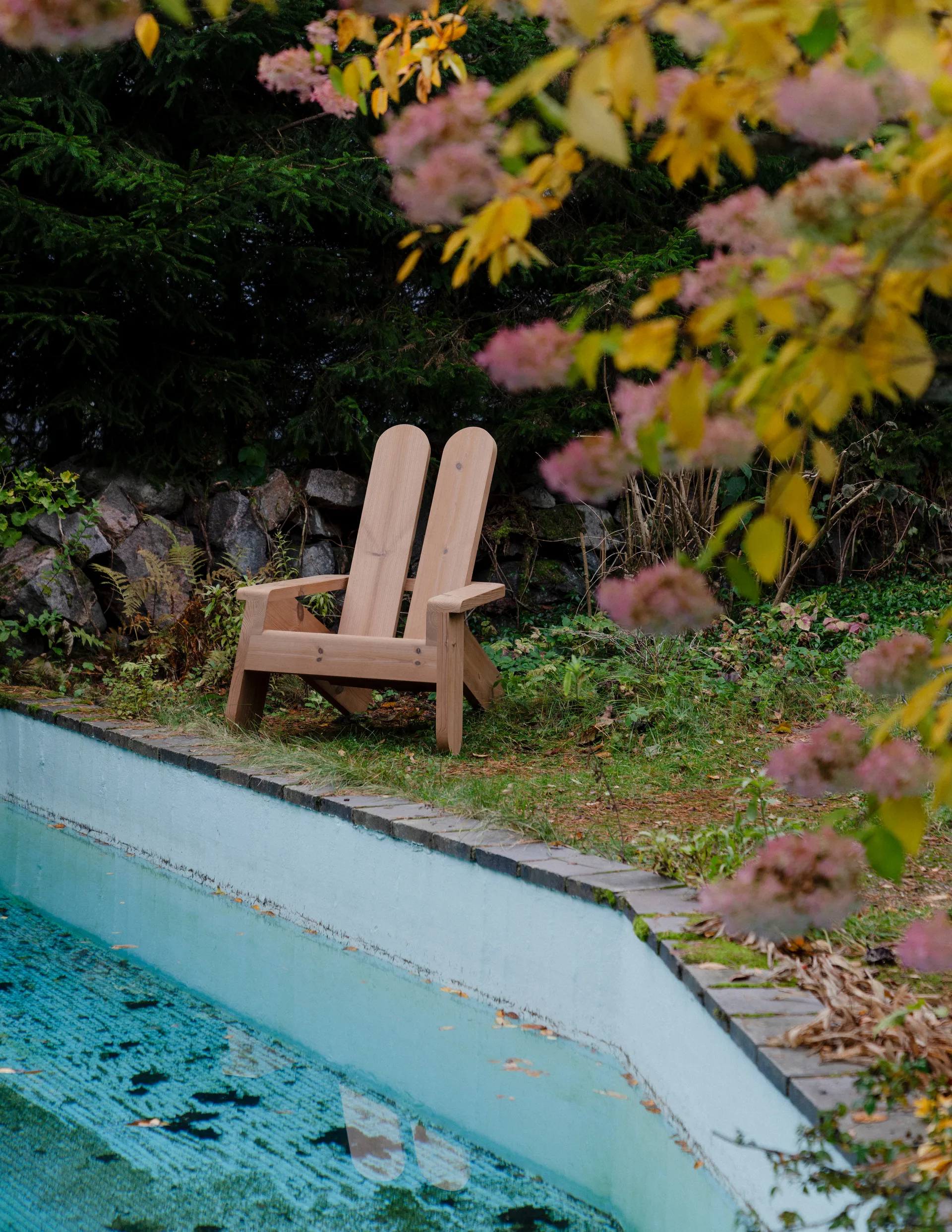 015 Peace Outdoor Lounge Chair loungestol, Varmebehandlet furu Vaarnii