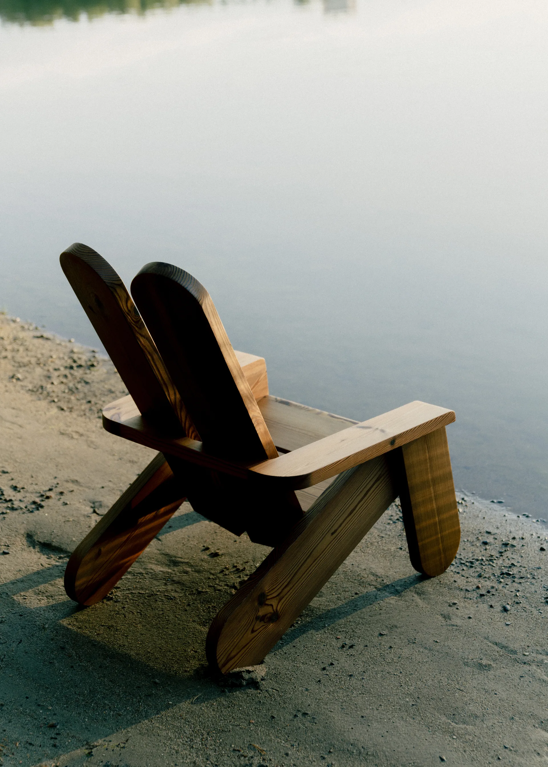 015 Peace Outdoor Lounge Chair loungestol, Varmebehandlet furu Vaarnii