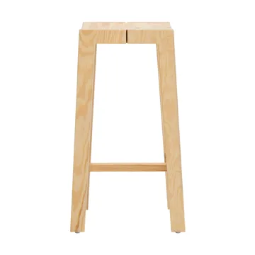 016 Maasto Bar Stool barkrakk - Matt oljevokset furu, 65 cm - Vaarnii