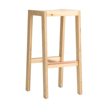 016 Maasto Bar Stool barkrakk - Matt oljevokset furu, 75 cm - Vaarnii