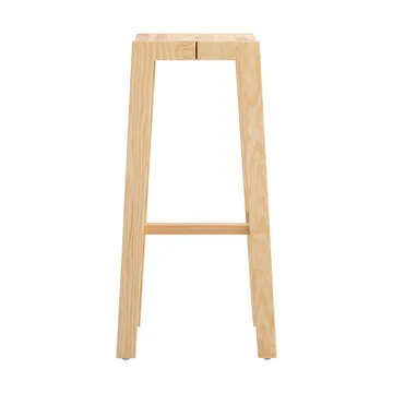 016 Maasto Bar Stool barkrakk - Matt oljevokset furu, 75 cm - Vaarnii
