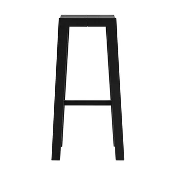 016 Maasto Bar Stool barkrakk - Svartbeiset furu, 75 cm - Vaarnii
