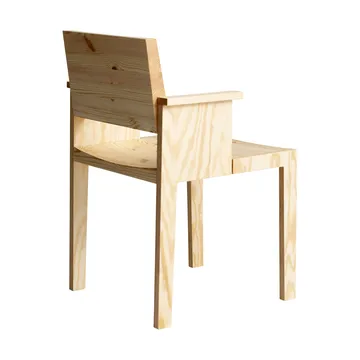 016 Maasto Dining Armchair karmstol - Matt oljevokset furu - Vaarnii