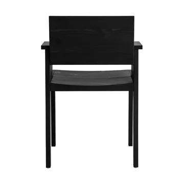 016 Maasto Dining Armchair karmstol - Svartbeiset furu - Vaarnii