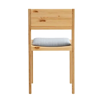 016 Maasto Dining Chair stol - Matt oljevokset furu, polstret sete grå - Vaarnii