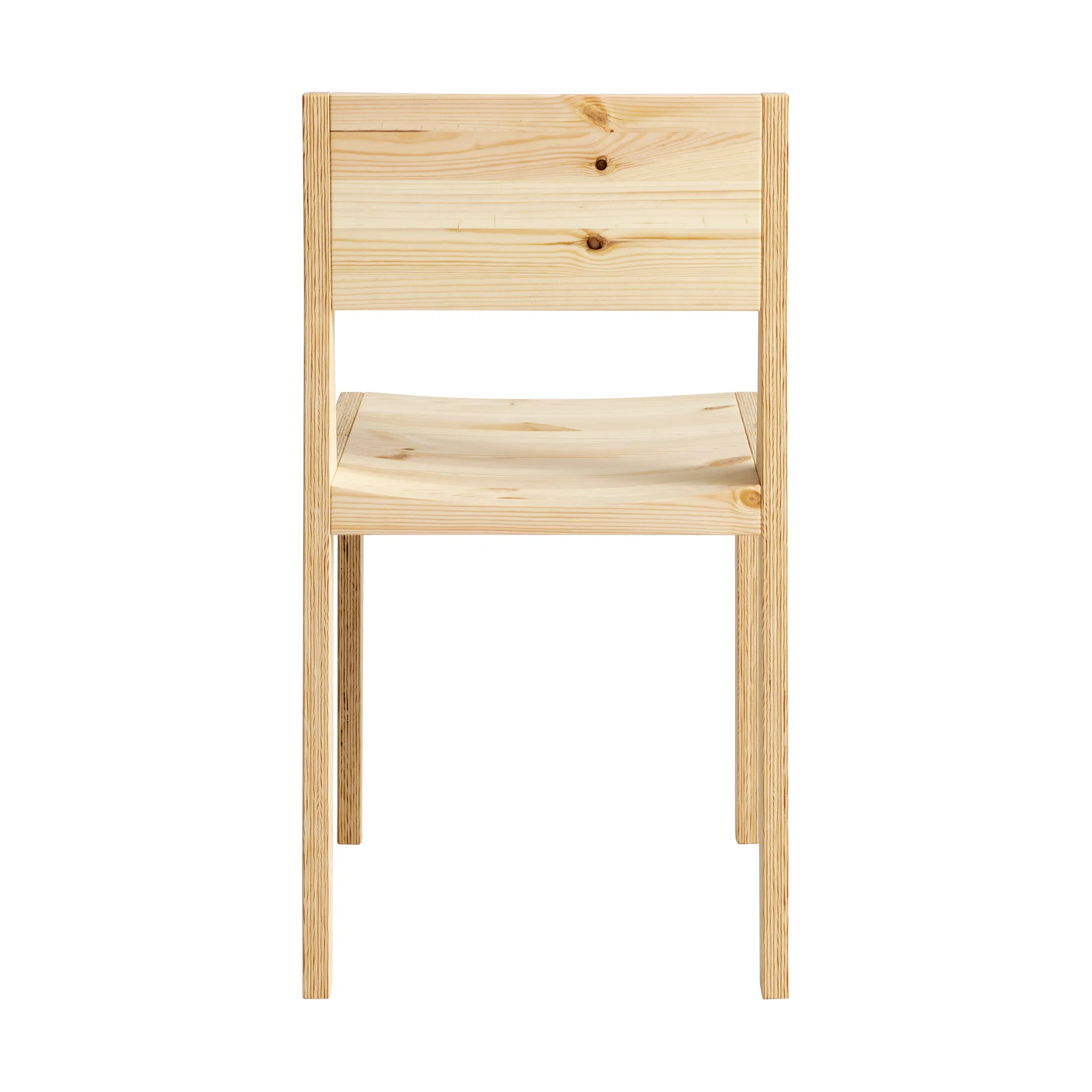 016 Maasto Dining Chair stol, Matt oljevokset furu Vaarnii