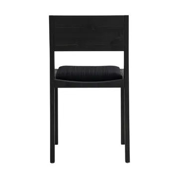 016 Maasto Dining Chair stol - Svartbeiset furu, frontkledd svart - Vaarnii