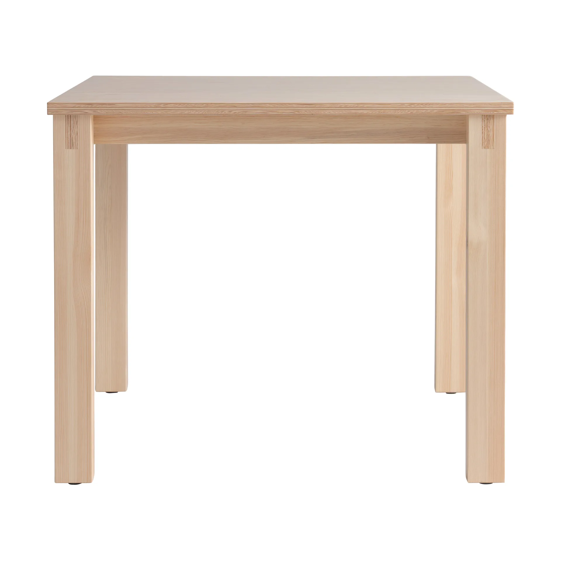 016 Maasto Table bord, Matt oljevokset furu, 120x120x75 cm Vaarnii