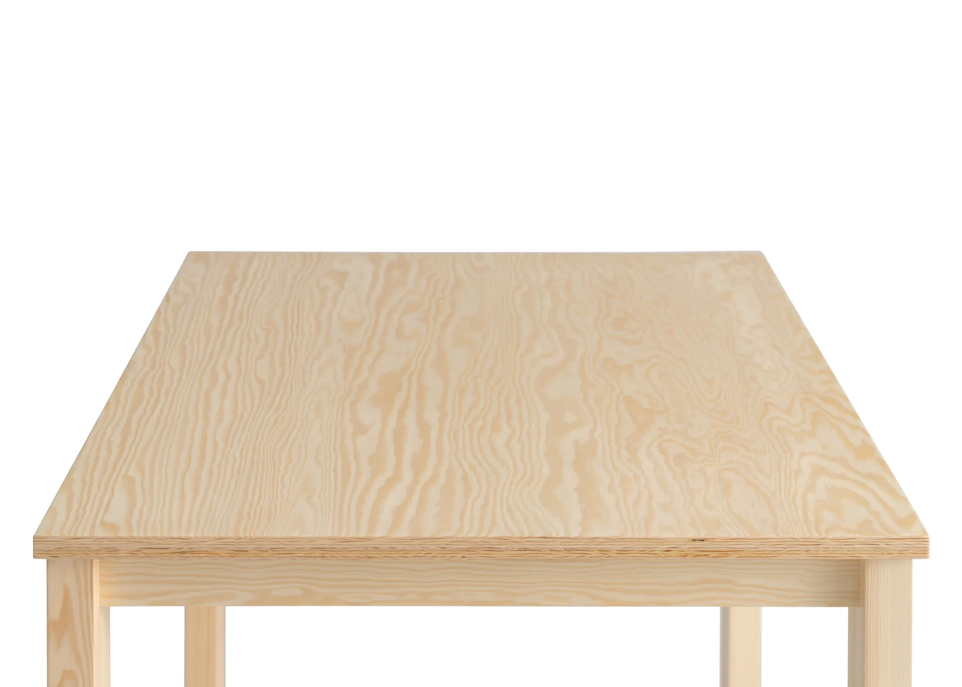 016 Maasto Table bord, Matt oljevokset furu, 120x120x75 cm Vaarnii