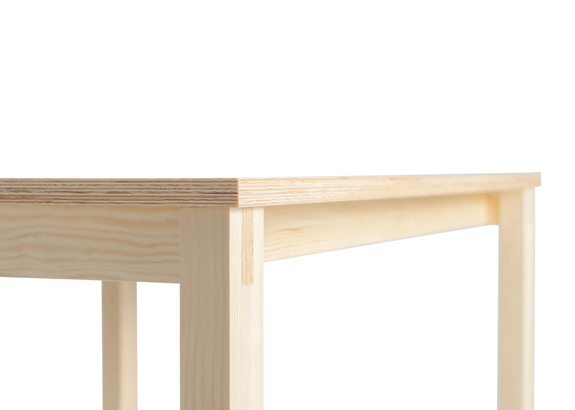 016 Maasto Table bord, Matt oljevokset furu, 200x90x75 cm Vaarnii