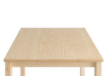 016 Maasto Table bord - Matt oljevokset furu, 90x90x75 cm - Vaarnii