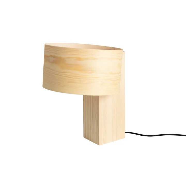018 Hoop Table Lamp bordlampe - Matt oljevokset furu, 34 cm - Vaarnii