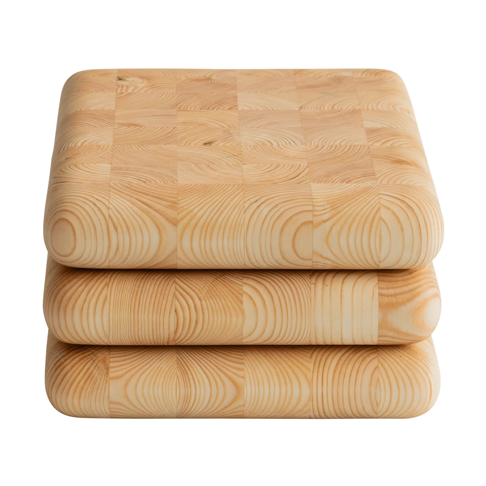 019 Syy Chopping Board skjærefjøl, Oljevokset furu, medium 26x35x5 cm Vaarnii