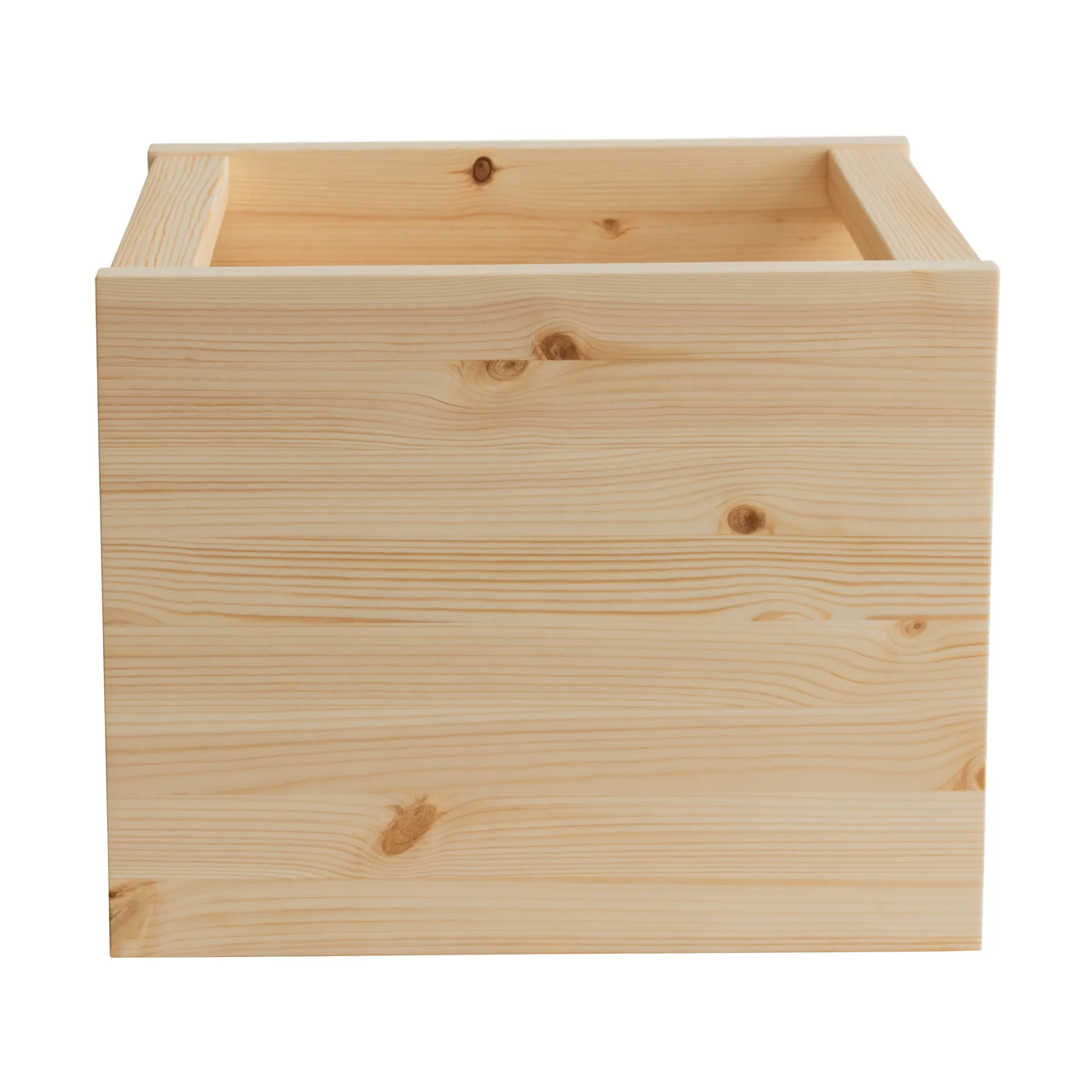 020 Koppa Crate oppbevaringsboks, Oljevokset furu, large 38x43x36 cm Vaarnii