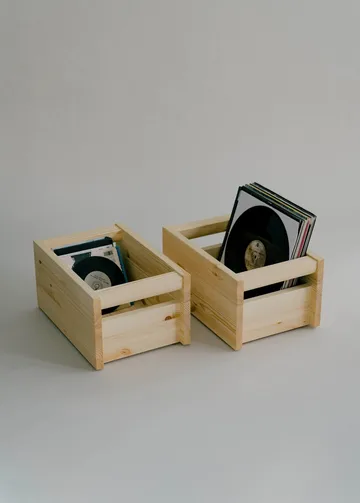 020 Koppa Crate oppbevaringsboks - Oljevokset furu, small 29x43x22 cm - Vaarnii