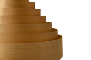 1001 Hans Pendant pendel - Matt oljevokset furu, Ø38 cm - Vaarnii