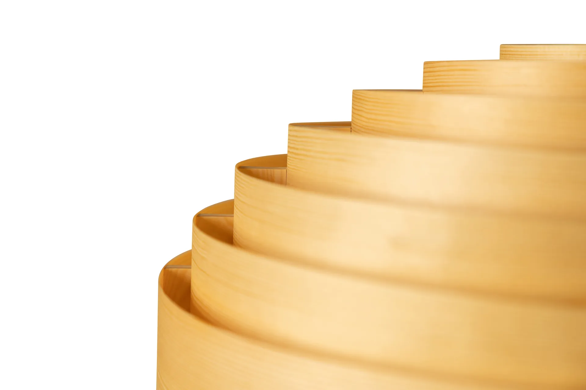 1002 Hans Pendant pendel, Matt oljevokset furu, Ø46 cm Vaarnii