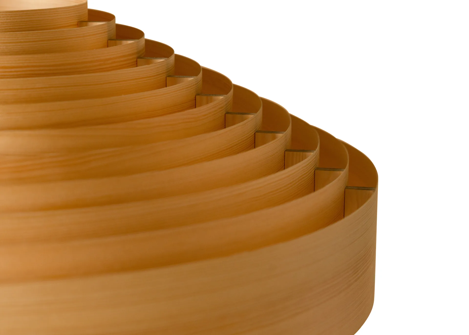 1003 Hans Pendant pendel, Matt oljevokset furu, Ø60 cm Vaarnii