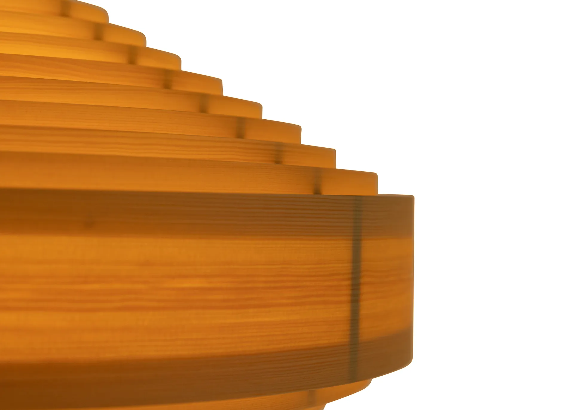 1003 Hans Pendant pendel, Matt oljevokset furu, Ø60 cm Vaarnii