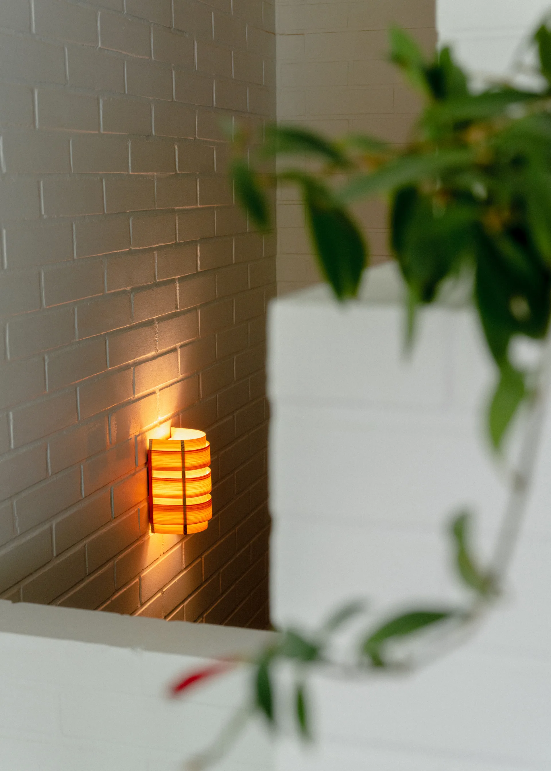 1004 Hans Wall Light, Matt oljevokset furu, 16x24 cm Vaarnii