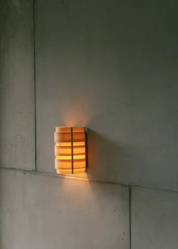 1004 Hans Wall Light - Matt oljevokset furu, 16x24 cm - Vaarnii