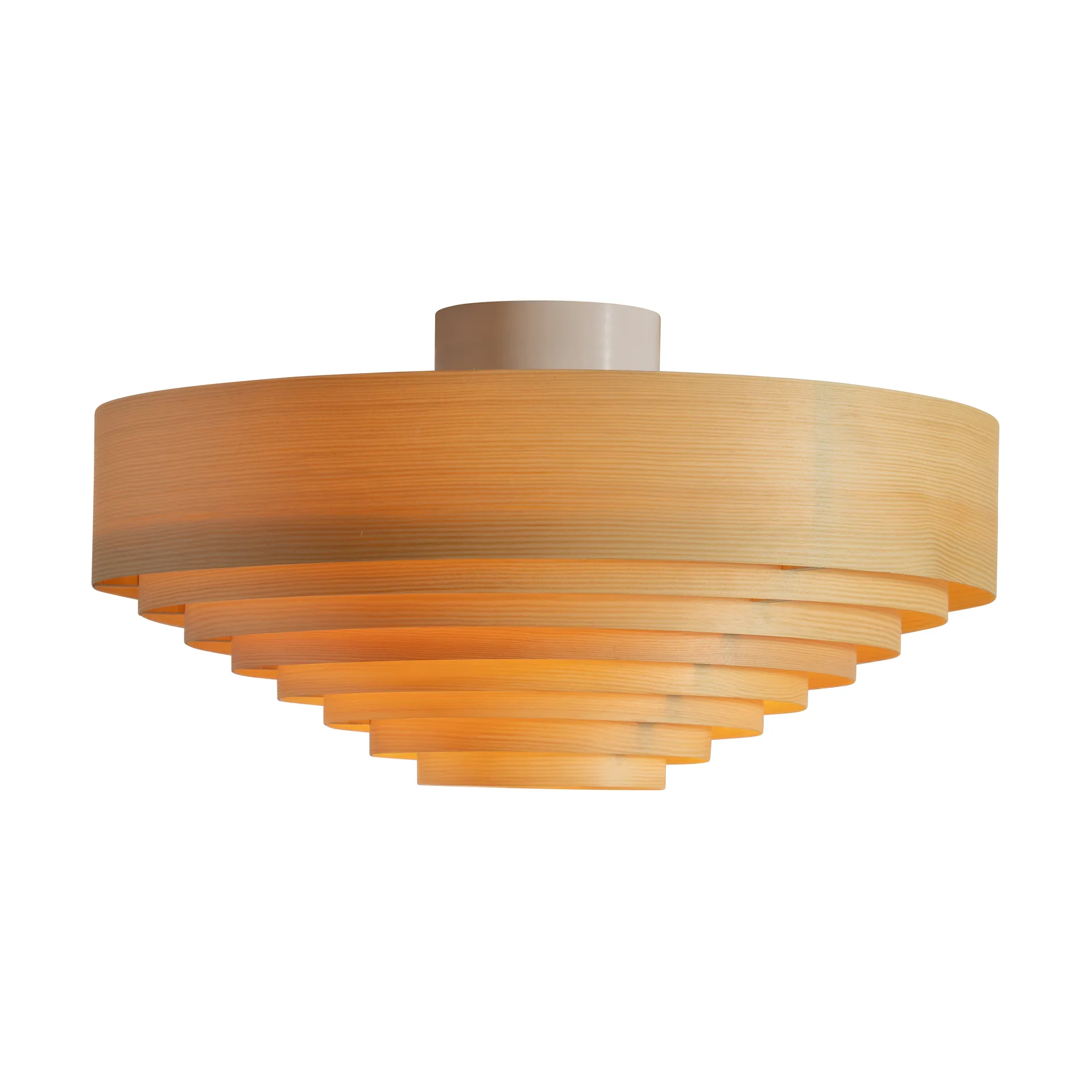 1005 Hans Ceiling Light plafond, Matt oljevokset furu, Ø42 cm Vaarnii