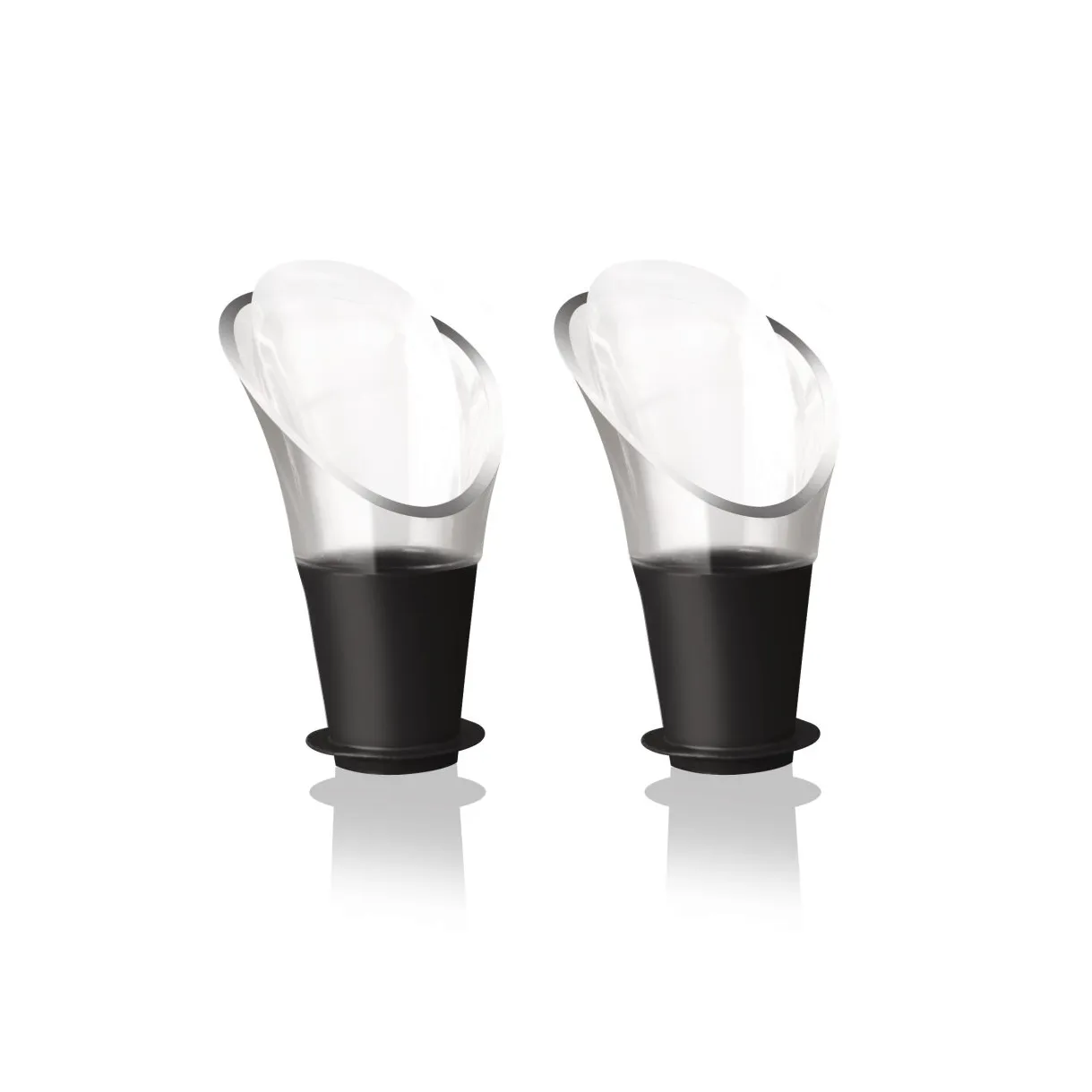Vacuvin Crystal vinserverer, 2-pakning Vacuvin