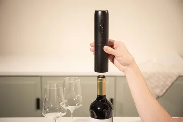 Vacuvin elektrisk vinåpner - Svart - Vacuvin