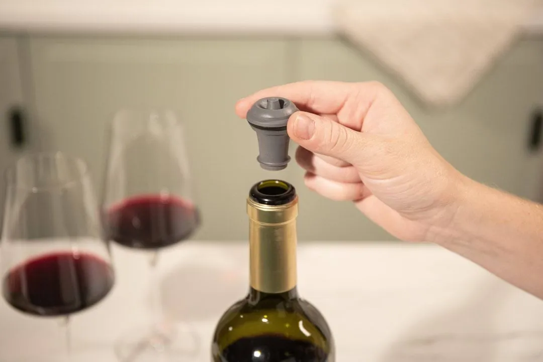 Vacuvin Wine Saver elektrisk vakuumpumpe, Svart Vacuvin