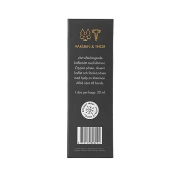 Frost kaffemål med klype - Messing, 20 ml - Vargen & Thor