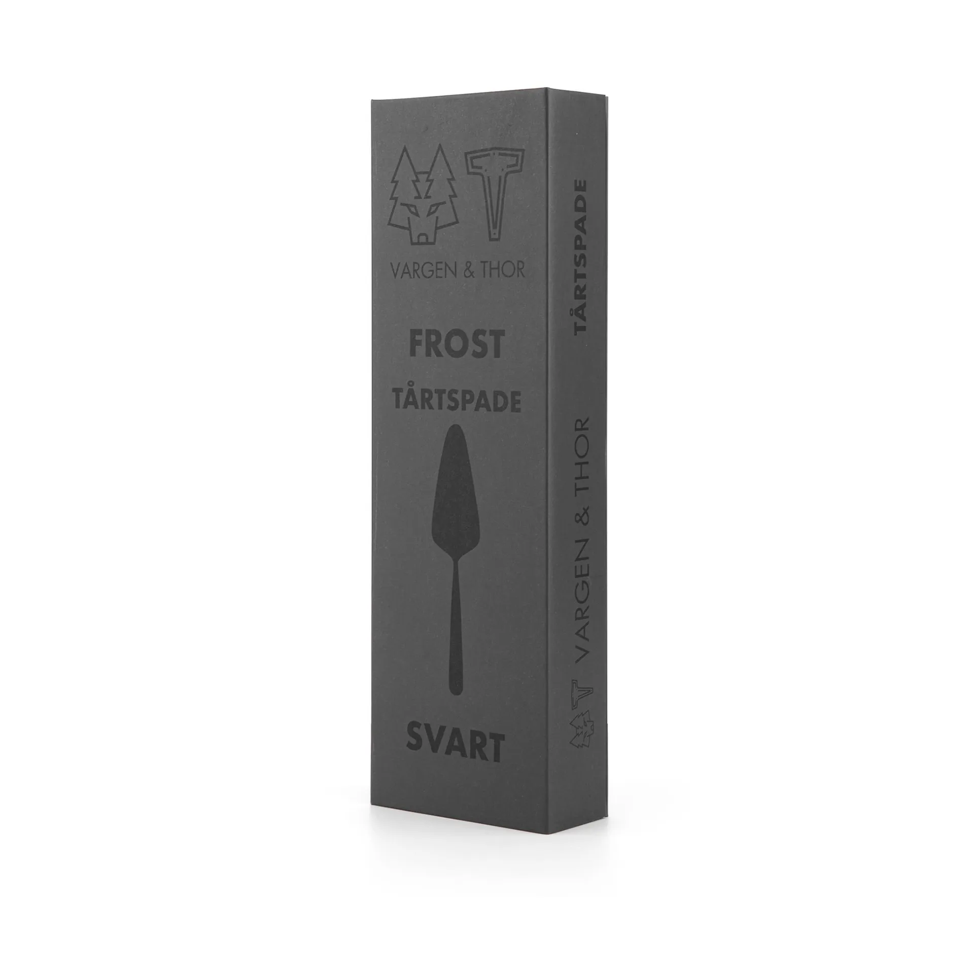 Frost kakespade, Svart, 24 cm Vargen & Thor