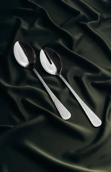 Frost salatbestikk - Gråfot, 2 deler - Vargen & Thor