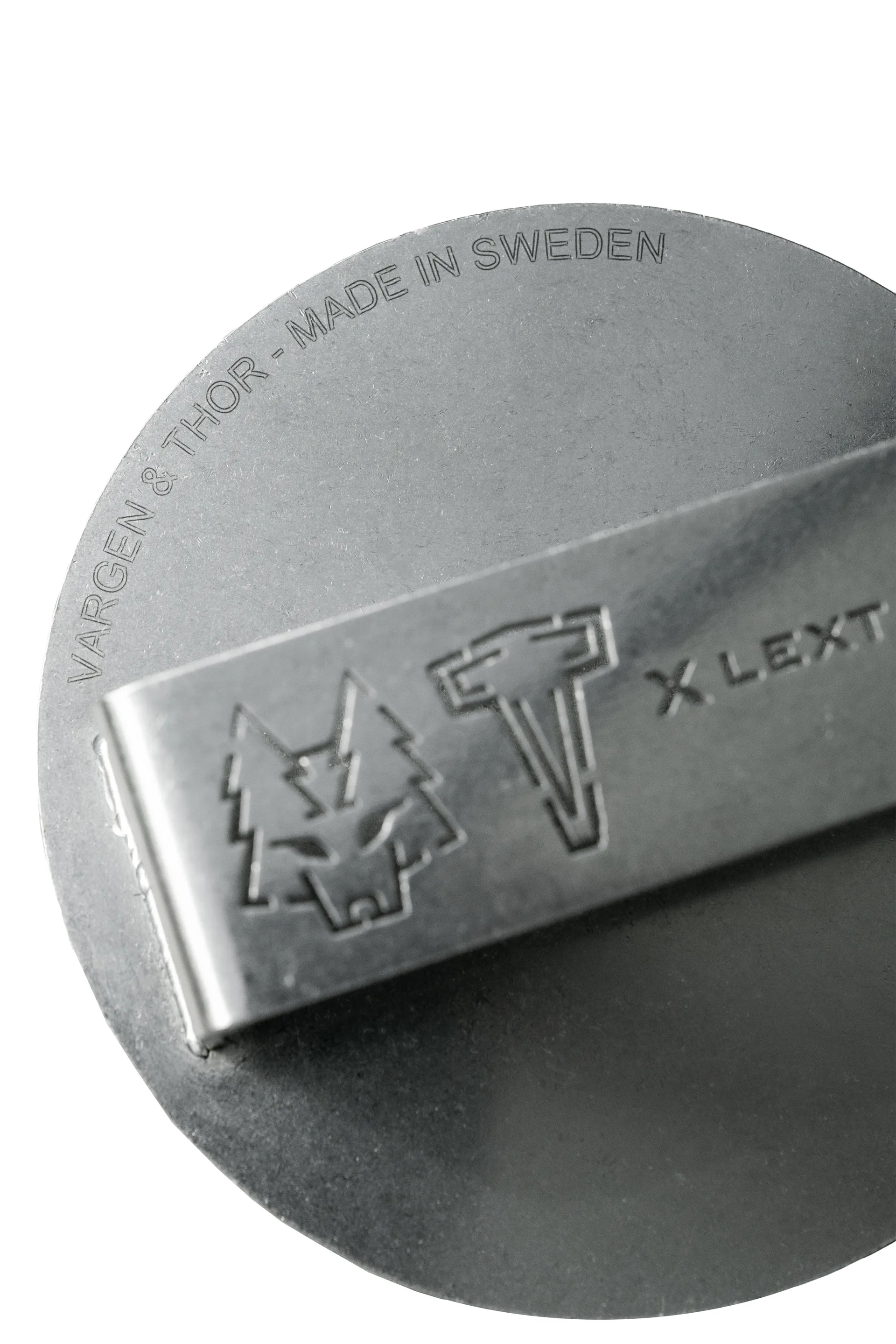 GLÖD smashjern Ø14 cm, Polert stål Vargen & Thor