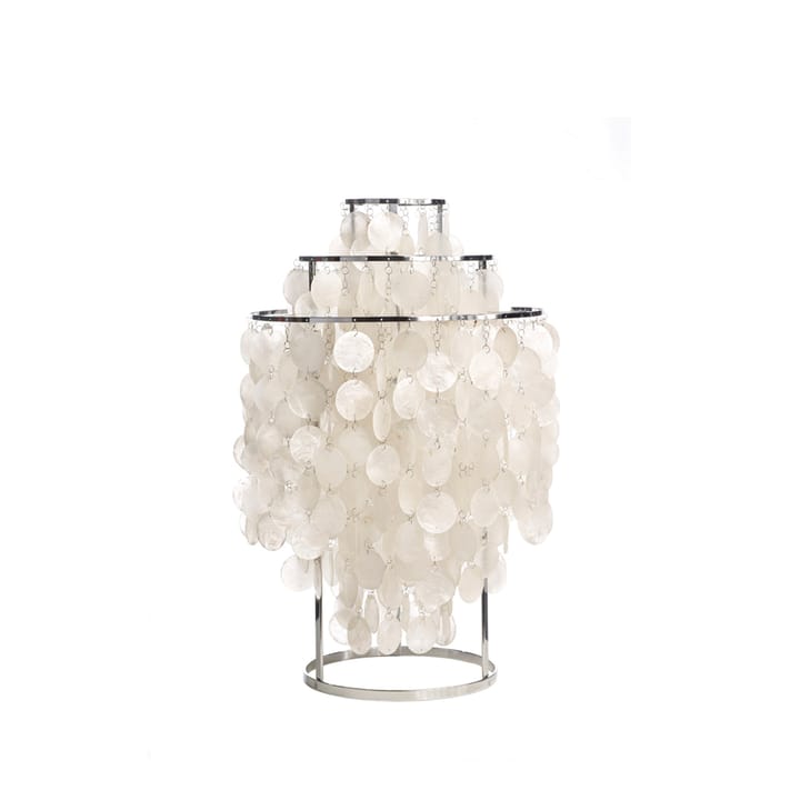 Fun 1 TM bordlampe, Perlemor, krom Verpan