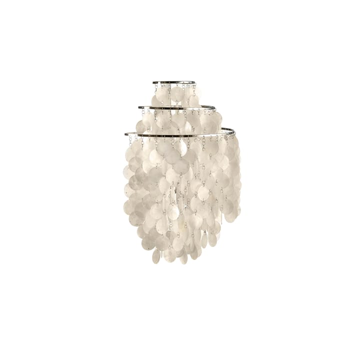 Fun 1 WM vegglampe, Perlemor, krom Verpan