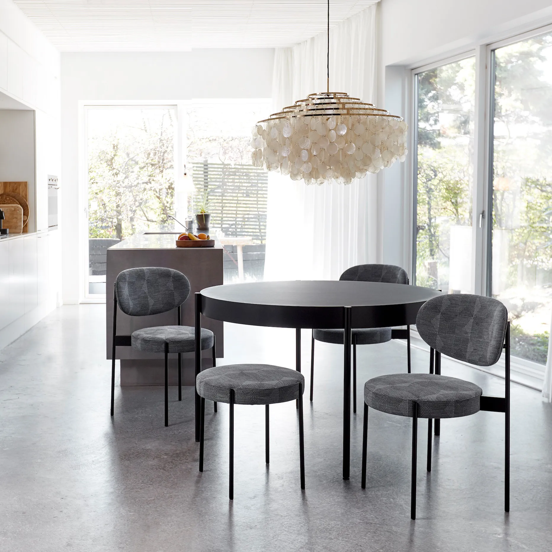 FUN 11DM taklampe, Messing Verpan