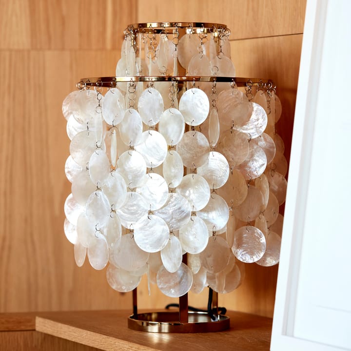 FUN 2TM bordlampe, Messing Verpan