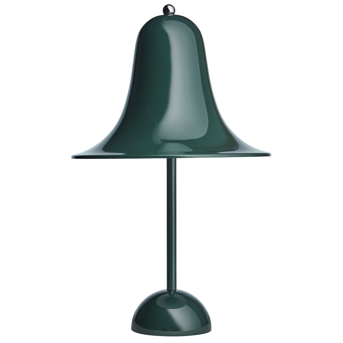 Bilde av Verpan Pantop bordlampe Ø 23 cm Dark green
