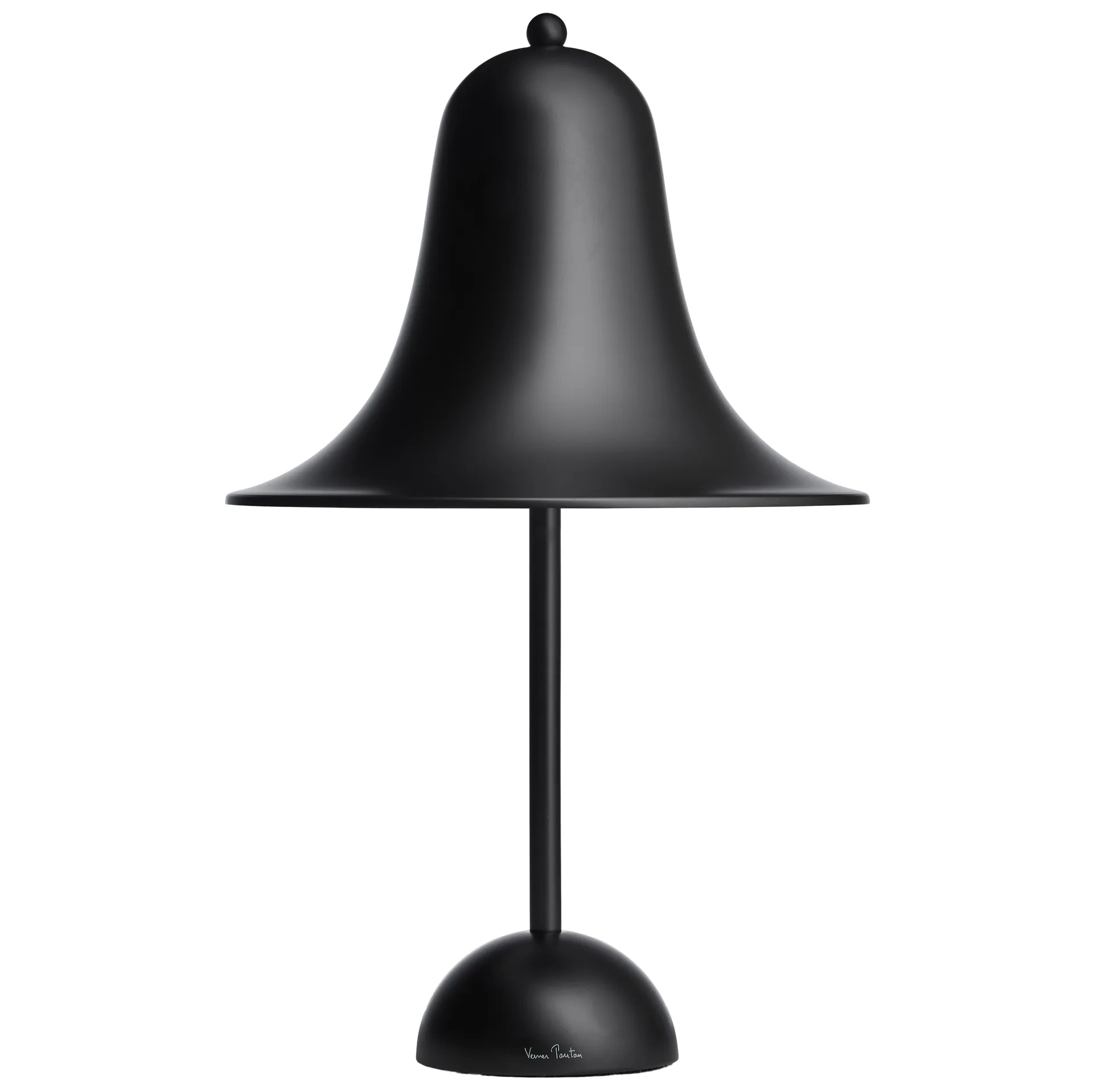 Pantop bordlampe Ø 23 cm, Matt black Verpan