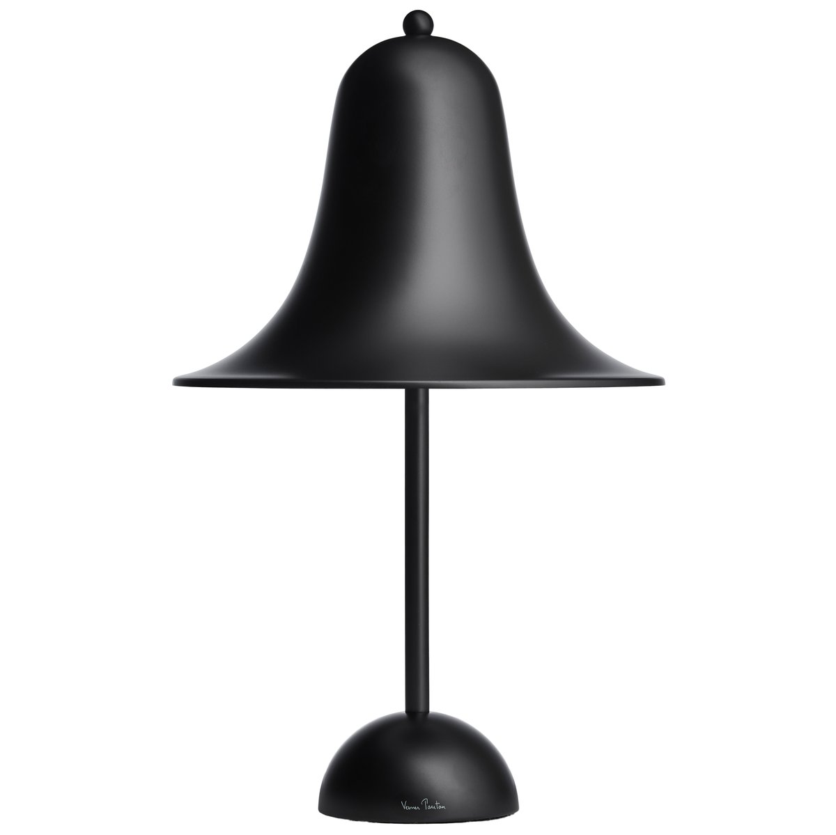 Bilde av Verpan Pantop bordlampe Ø 23 cm Matt black