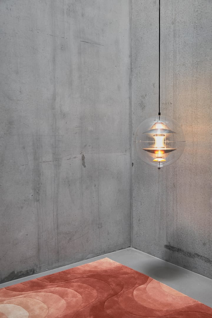 VP Globe Brushed Alu taklampe, Ø 40 cm Verpan