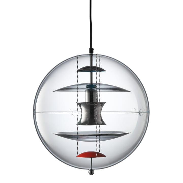 VP Globe Coloured Glass taklampe - Ø40 cm - Verpan