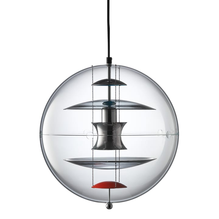 VP Globe Coloured Glass taklampe - Ø40 cm - Verpan