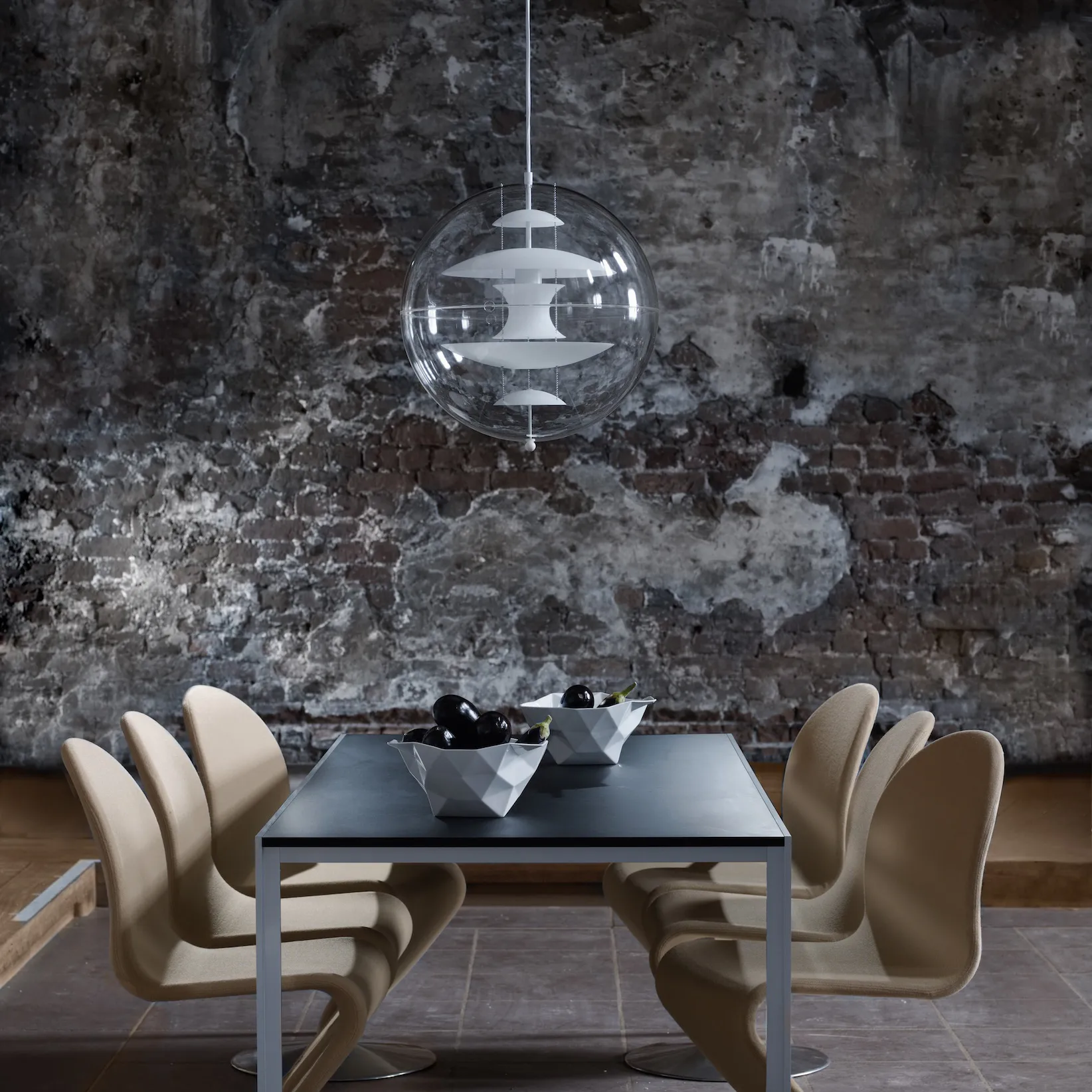 VP Globe Glass taklampe, Ø50 cm Verpan