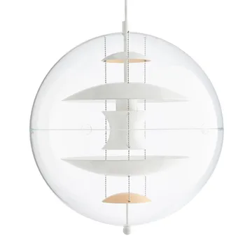 VP Globe Warm Peach taklampe - Ø 40 cm - Verpan