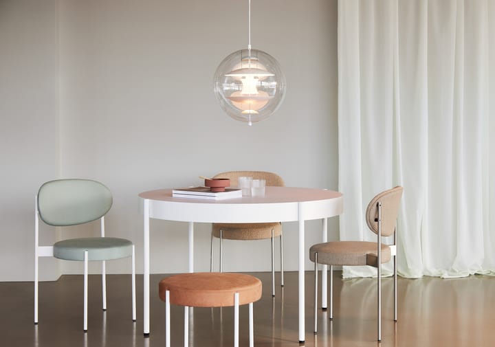 VP Globe Warm Peach taklampe, Ø 40 cm Verpan