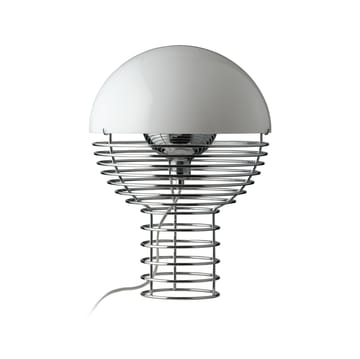 Wire bordlampe Ø 30 cm - Chrome-white - Verpan